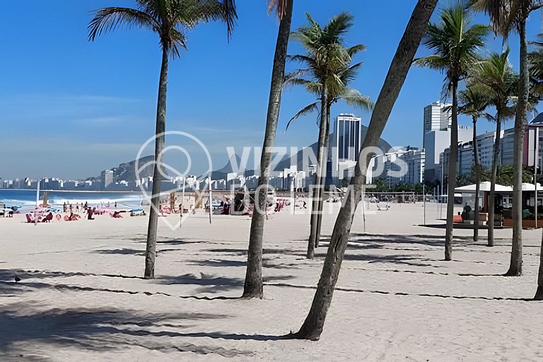 Apê Central e a 100 Passos da Praia
