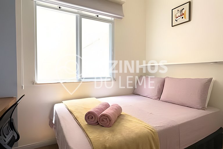 Aconchegante apartamento no Leme