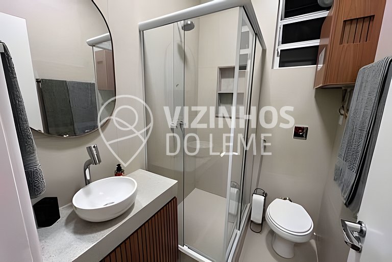Aconchegante apartamento no Leme