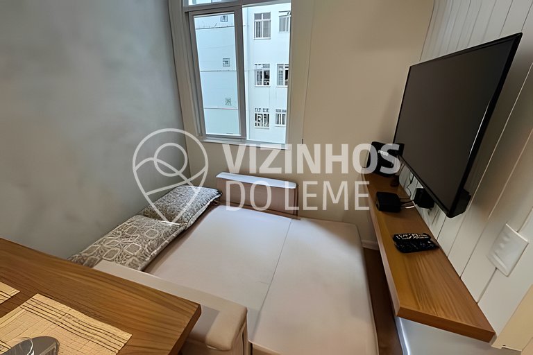 Aconchegante apartamento no Leme