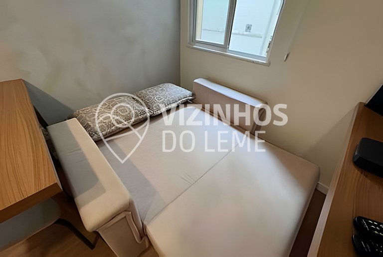 Aconchegante apartamento no Leme
