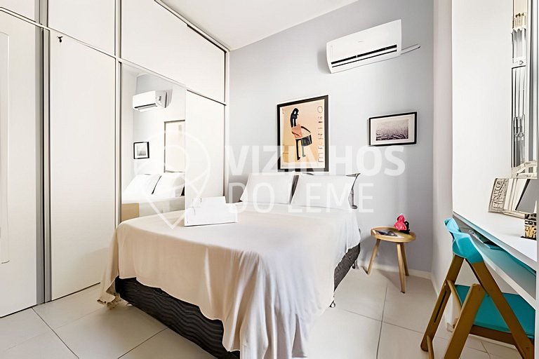 Apt. na beira do mar do Leme (Copacabana)