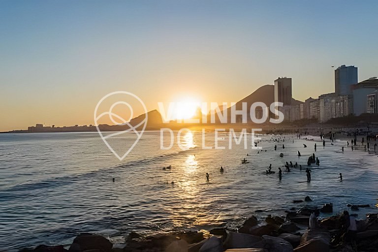 Pérola do Leme - a 1 minuto da praia