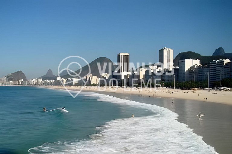 Pérola do Leme - a 1 minuto da praia