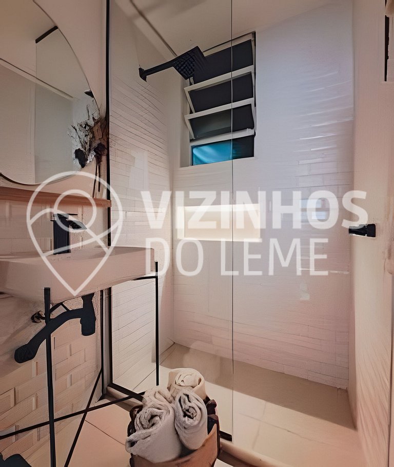 Copinho · Studio a 2 min. da praia e vista lateral pro mar
