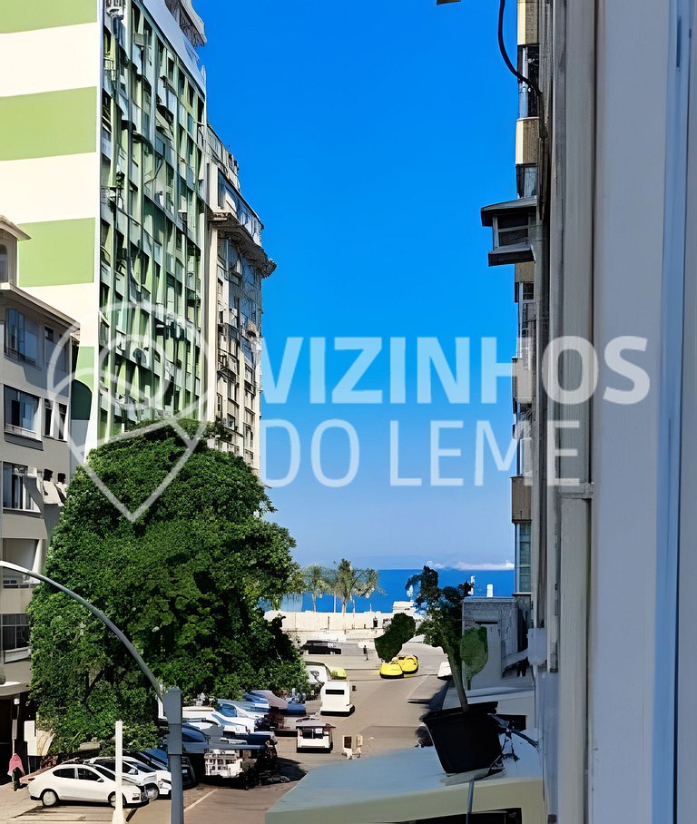 Copinho · Studio a 2 min. da praia e vista lateral pro mar