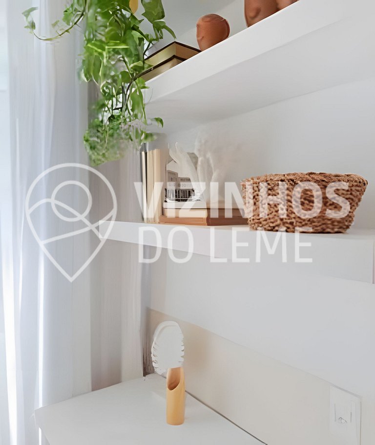 Copinho · Studio a 2 min. da praia e vista lateral pro mar