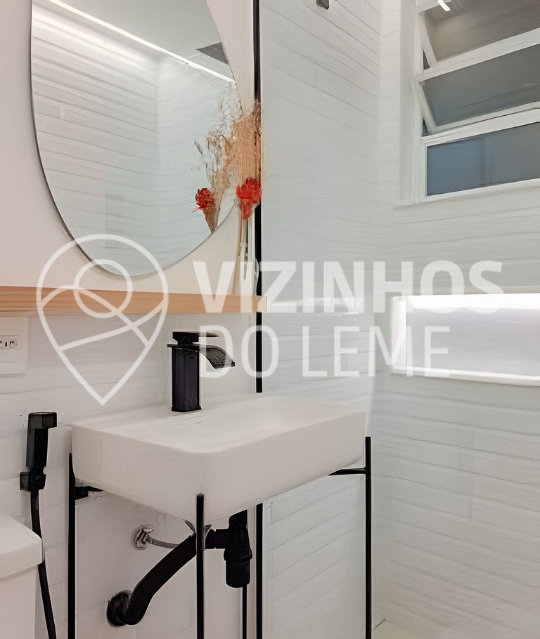 Copinho · Studio a 2 min. da praia e vista lateral pro mar