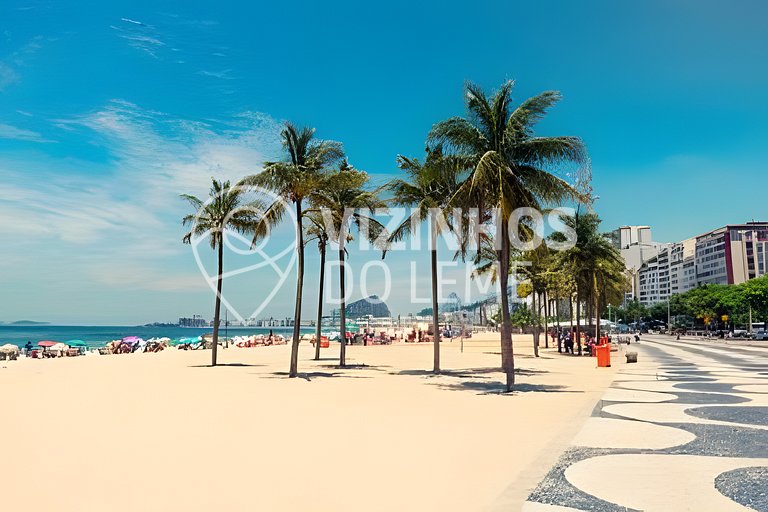 Copinho · Studio a 2 min. da praia e vista lateral pro mar