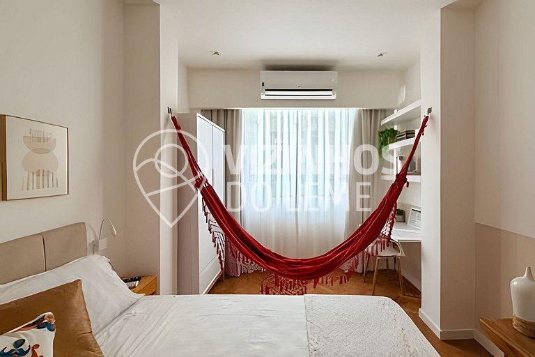 Copinho · Studio a 2 min. da praia e vista lateral pro mar