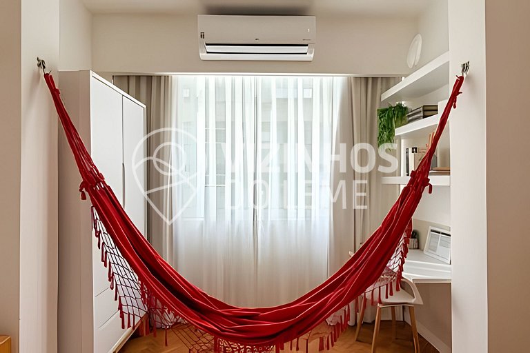 Copinho · Studio a 2 min. da praia e vista lateral pro mar