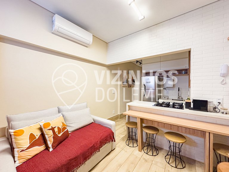 Calmarias Studio 1 Min from Leme Beach