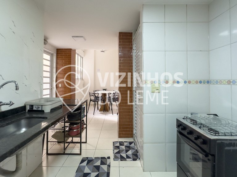 2 Quartos Silencioso entre o Leme e Copacabana