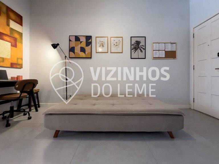 Loft reformado e silencioso a 5 min da praia