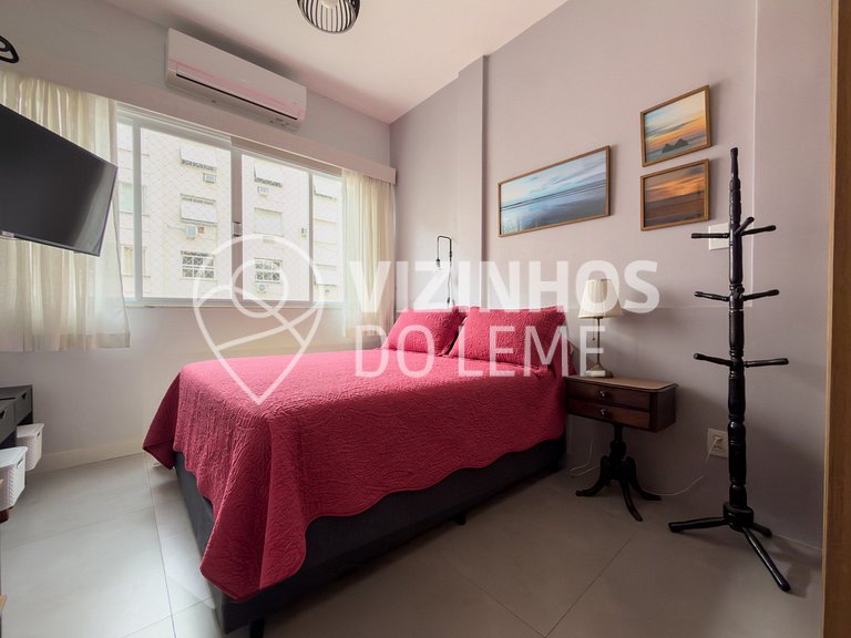 Loft reformado e silencioso a 5 min da praia