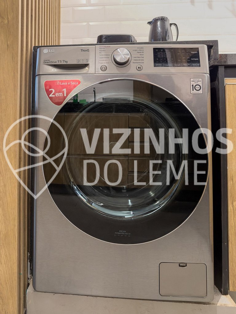 Loft reformado e silencioso a 5 min da praia