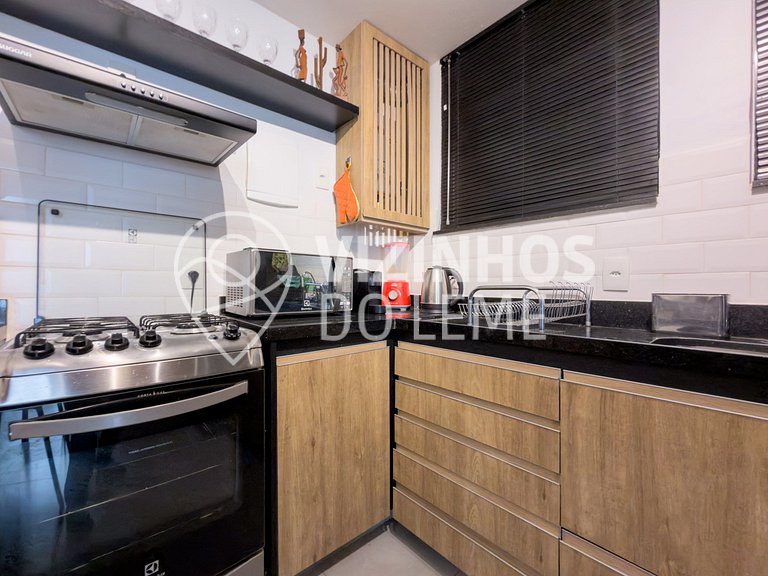 Renovated quiet loft 5 min from Copacabana beach